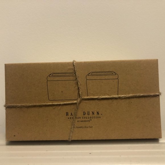 NWT! Set of 2 Rae Dunn Capricorn Jewelry Boxes - Picture 4 of 4